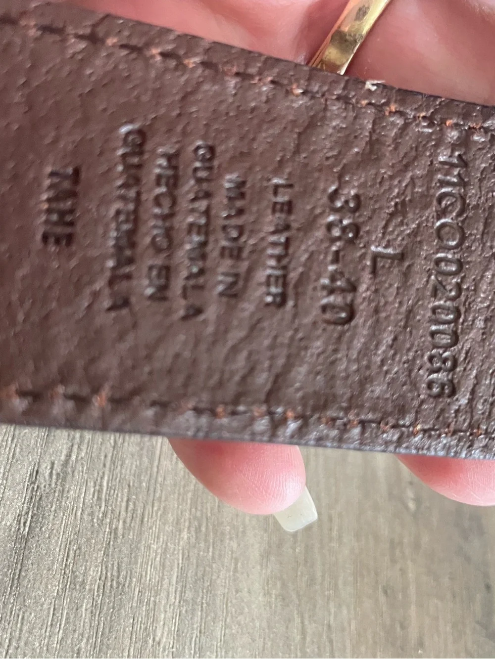 Columbia brown leather